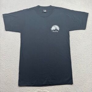 Screen Stars Star Trek T-Shirt Mens S Black 25th Anniversary 1991 Vintage 90s